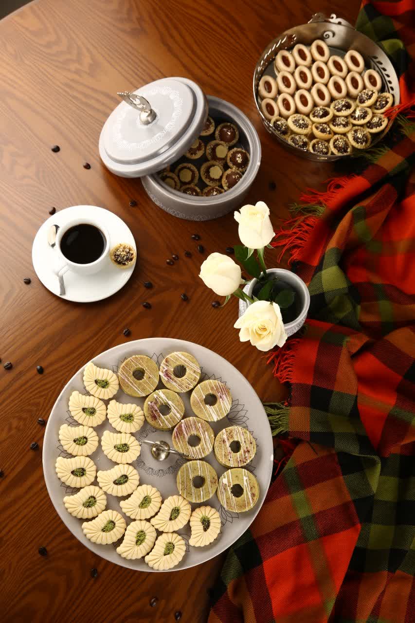 شیرینی مدرن رینگ باقلوا 